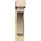 Ekena Millwork Legacy Block Rough Sawn Bracket w/ Offset Brace, Douglas Fir, 6"W x 26"D x 26"H BKT0604X26X26LEC05RDF - alternate 2